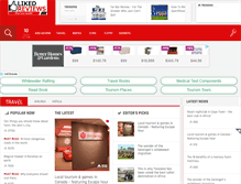 Tablet Screenshot of likedreviews.com